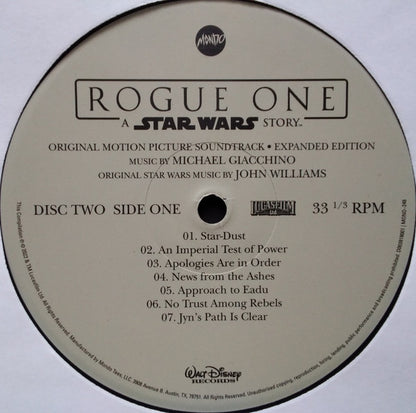 Rogue One: A Star Wars Story (Original Motion Picture Soundtrack Expanded Edition) (4xVINYL BOX) | Near Mint (NM) Near Mint (NM) - SOUNDTRACK / USED *NEAR MINT*