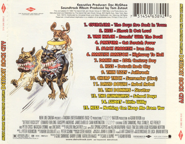 Detroit Rock City (Music From The Motion Picture) (cd) | Near Mint (NM) Near Mint (NM) - SOUNDTRACK / USED *NEAR MINT*