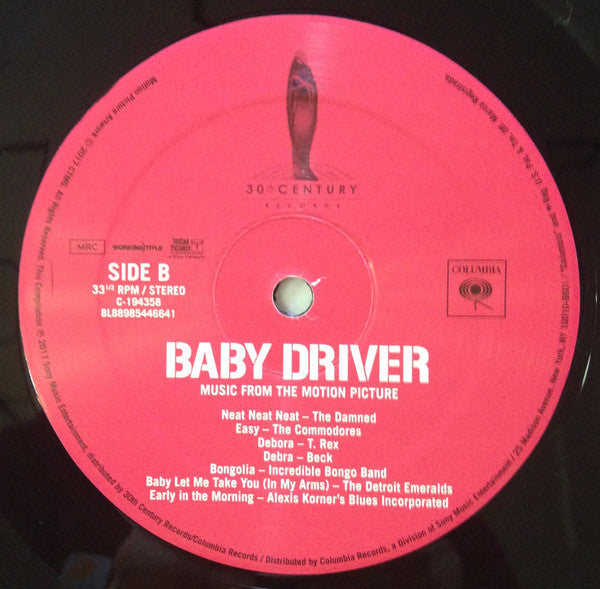 Various - Baby Driver (Music From The Motion Picture)(VINYL 2xLP) | USED - SOUNDTRACK / USED *NEAR MINT*