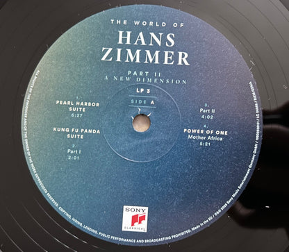 The World of Hans Zimmer - Part II: A New Dimension (3xVINYL) | Near Mint (NM) Near Mint (NM) - SOUNDTRACK / USED *NEAR MINT*