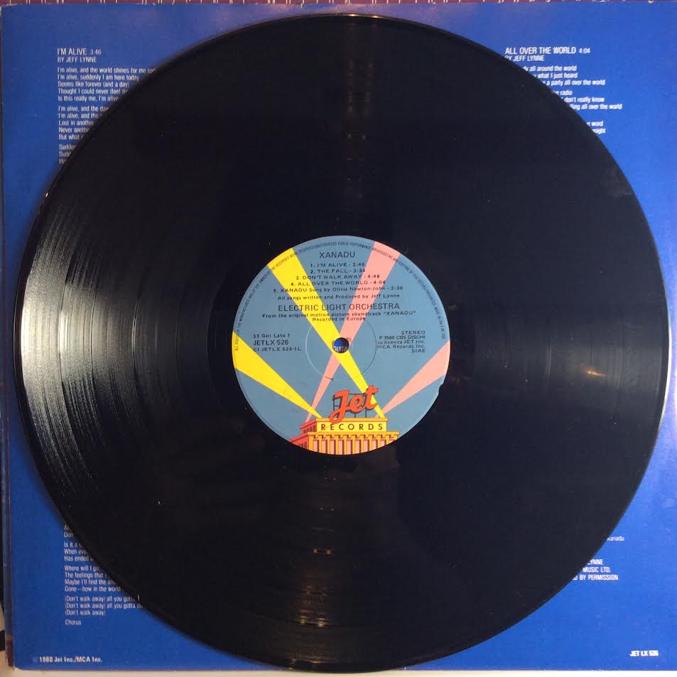 Xanadu (From The Original Motion Picture Soundtrack) (VINYL) | Near Mint (NM) Excellent+ (EX+) - SOUNDTRACK / USED *NEAR MINT*
