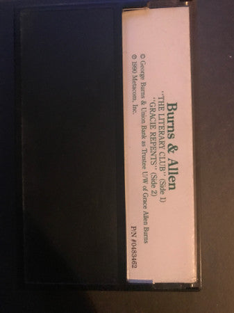 Burns And Allen - Golden Age Radio Vol 1 Celebrating 50 Years *CASSETTE* | Near Mint (NM) Near Mint (NM) - SOUNDTRACK / USED *NEAR MINT*