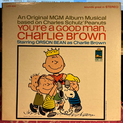 Charles M. Schulz - You're A Good Man, Charlie Brown | Near Mint (NM) Excellent (EX) - SOUNDTRACK / USED *NEAR MINT*