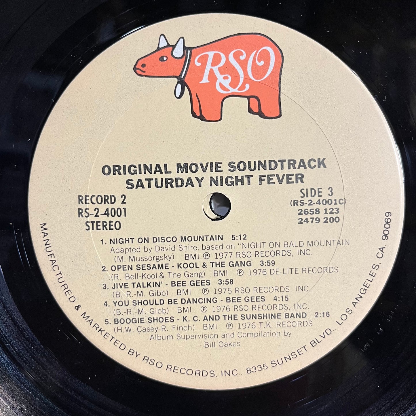 Various - Saturday Night Fever (The Original Movie Sound Track) | Near Mint (NM) Excellent (EX) - SOUNDTRACK / USED *NEAR MINT*