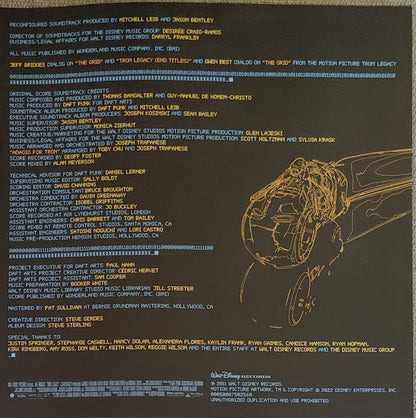 Daft Punk - TRON: Legacy Reconfigured (VINYL 2xLP WALT DISNEY 8750256 2022) | Near Mint (NM or M-) Near Mint (NM) - SOUNDTRACK / USED *NEAR MINT*