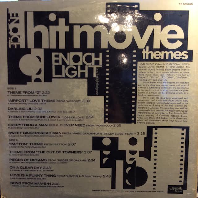 Hit Movie Themes (VINYL) | Near Mint (NM or M-) Near Mint (NM or M-) - SOUNDTRACK / USED *NEAR MINT*