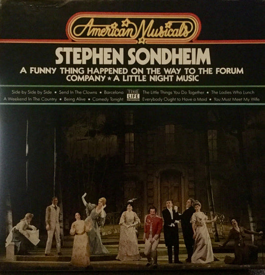 Stephen Sondheim American Musicals: A Funny Thing Happened On The Way To The Forum/Company/A Little Night Music 3xLP + Box Near Mint (NM or M-) Very Good Plus (VG+)