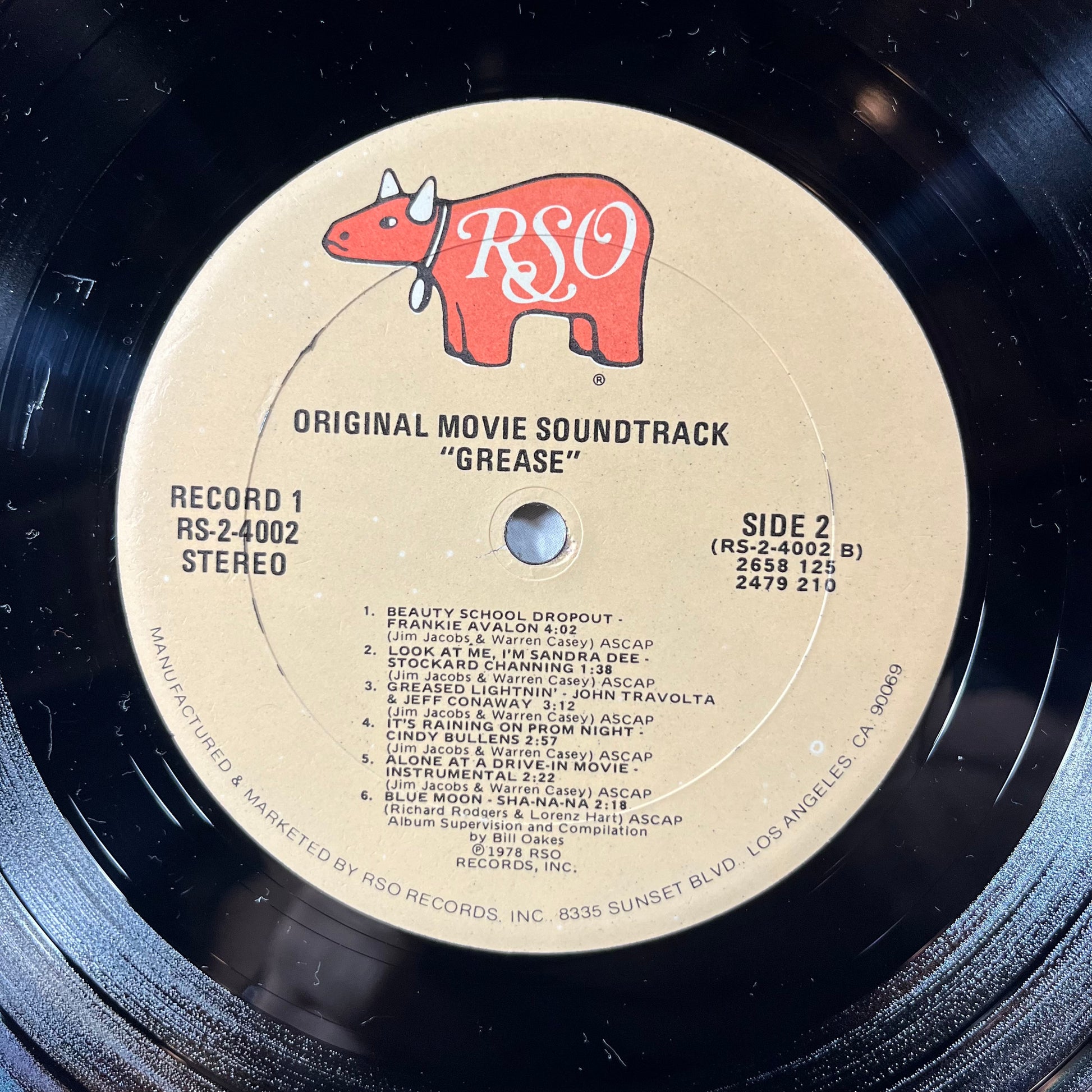 Grease (The Original Soundtrack From The Motion Picture) (2xVINYL) | Near Mint (NM) Near Mint- (NM-) - SOUNDTRACK / USED *NEAR MINT*