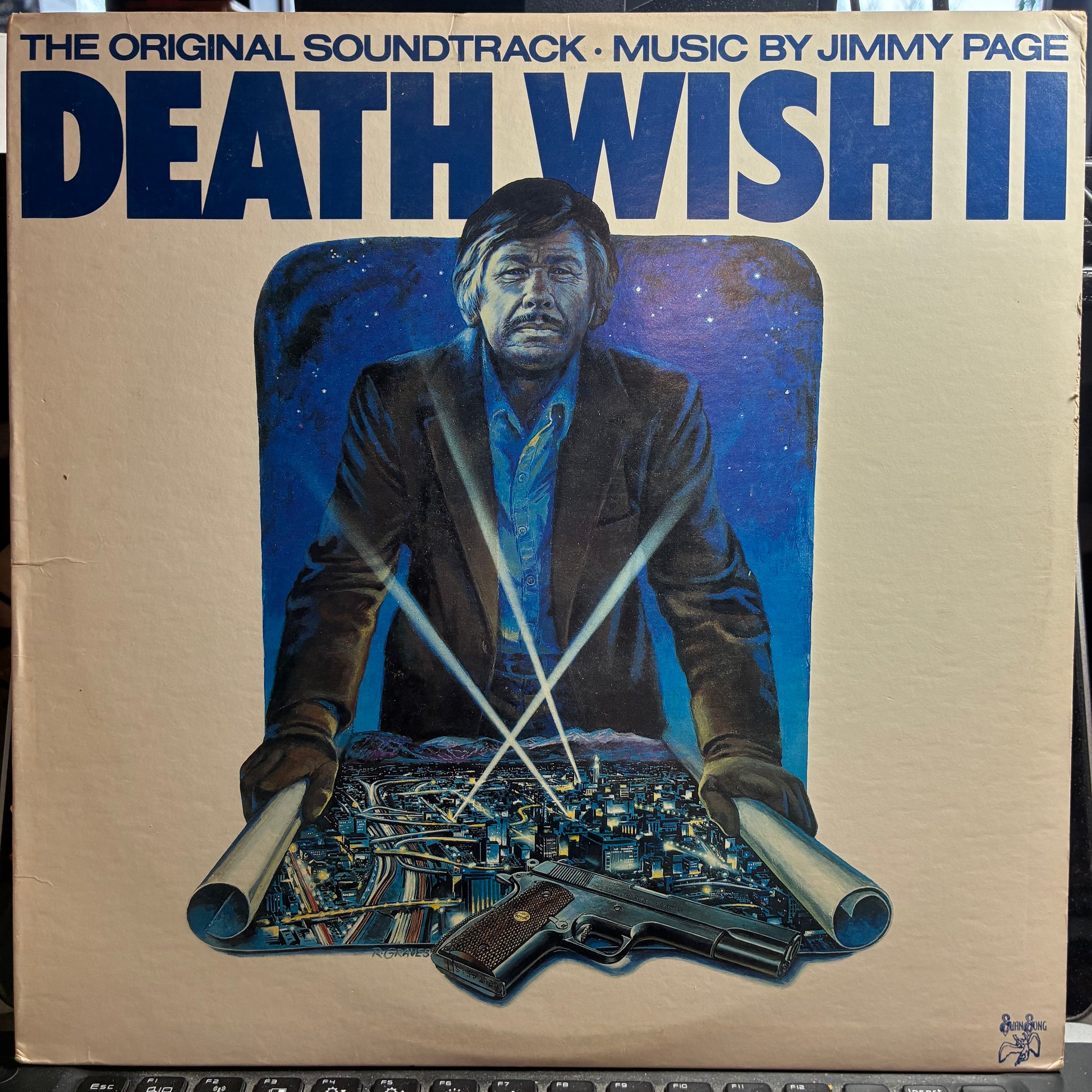 Death Wish II (The Original Soundtrack) (VINYL) | Near Mint (NM or M-) Excellent (EX) - SOUNDTRACK / USED *NEAR MINT*