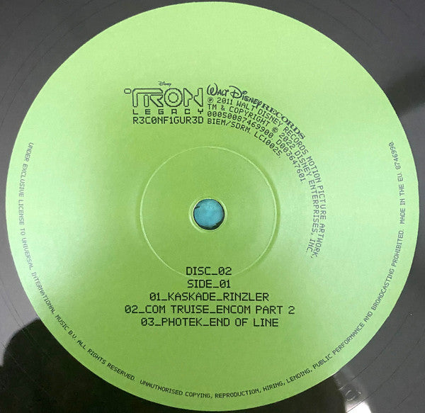 Daft Punk - TRON: Legacy Reconfigured (VINYL 2xLP WALT DISNEY 8750256 2022) | Near Mint (NM or M-) Near Mint (NM) - SOUNDTRACK / USED *NEAR MINT*