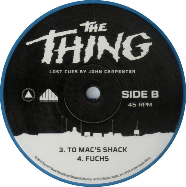 John Carpenter's The Thing / Lost Cues: The Thing (BOX SET) | Near Mint (NM) Near Mint (NM) - SOUNDTRACK / USED *NEAR MINT*