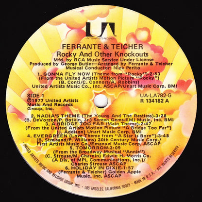 Ferrante & Teicher - Rocky And Other Knockouts | Near Mint (NM) Near Mint (NM) - SOUNDTRACK / USED *NEAR MINT*