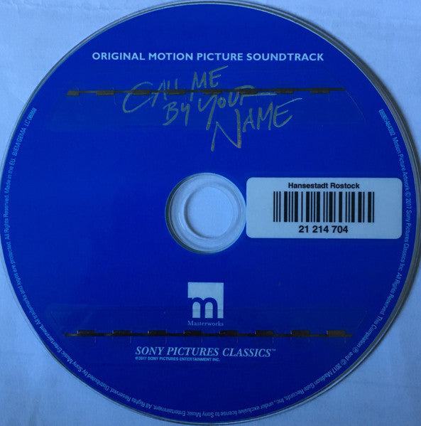 Various - Call Me By Your Name (180G IMPORT VINYL 2xLP MASTERWORKS MOVATM184 2020) | USED Near Mint (NM or M-) Near Mint (NM) - SOUNDTRACK / USED *NEAR MINT*