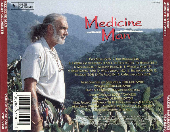 Medicine Man (Original Motion Picture Soundtrack) (cd) | Near Mint (NM) Near Mint (NM) - SOUNDTRACK / USED *NEAR MINT*