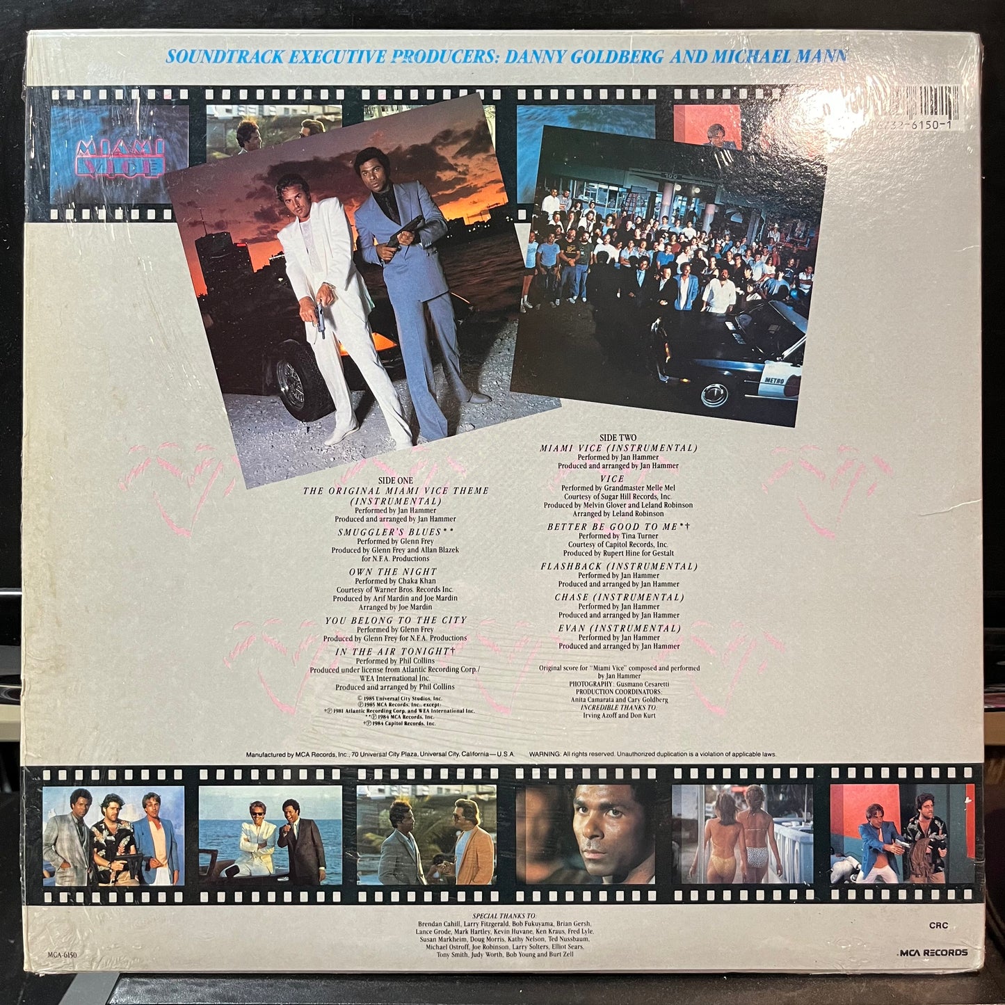 Various - Miami Vice - Music From The Television Series (VINYL LP) | USED - SOUNDTRACK / USED *NEAR MINT*