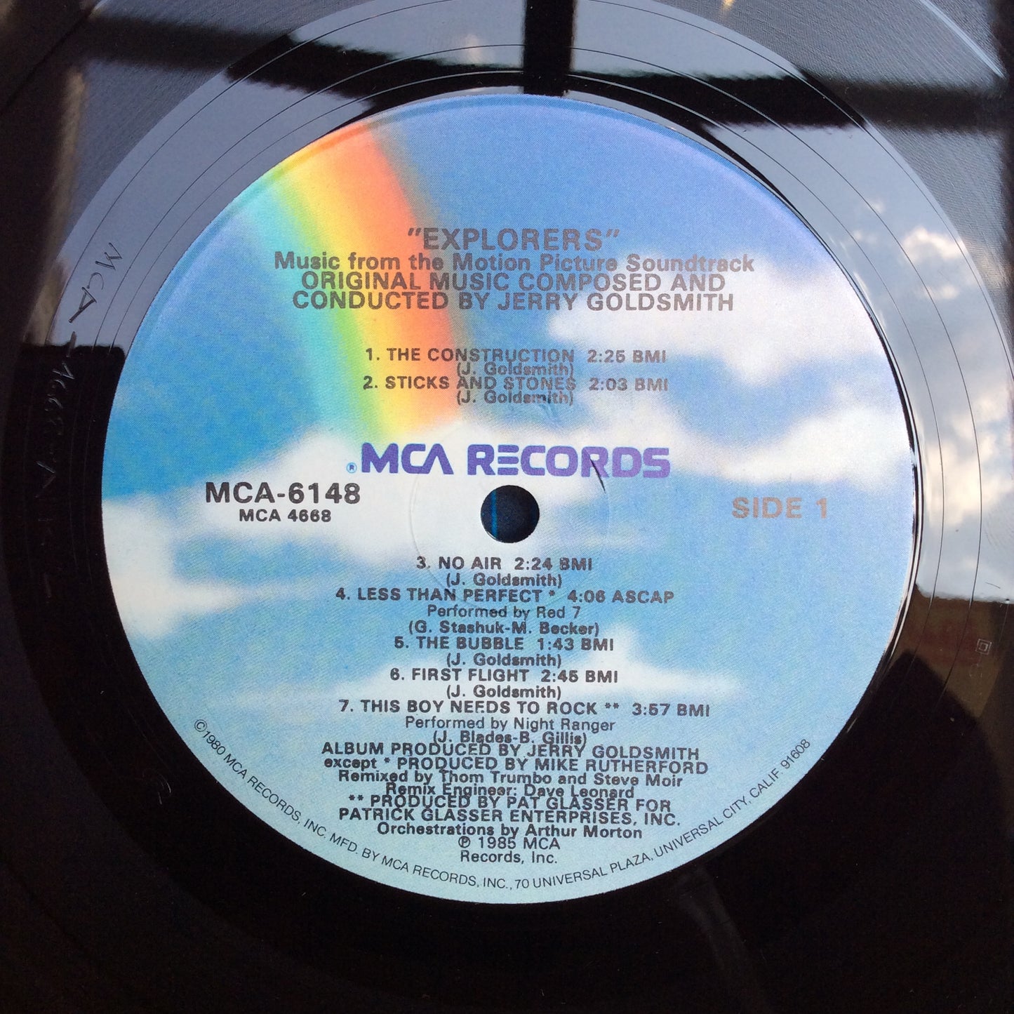 Explorers (Music From The Motion Picture Soundtrack) *PROMO*(VINYL) | Very Good Plus (VG+) Very Good Plus (VG+) - SOUNDTRACK / USED *VERY GOOD+*