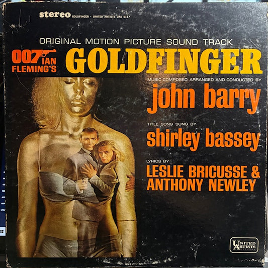 Goldfinger (Original Motion Picture Sound Track) (VINYL) | Very Good Plus (VG+) Very Good (VG) - SOUNDTRACK / USED *VERY GOOD+*