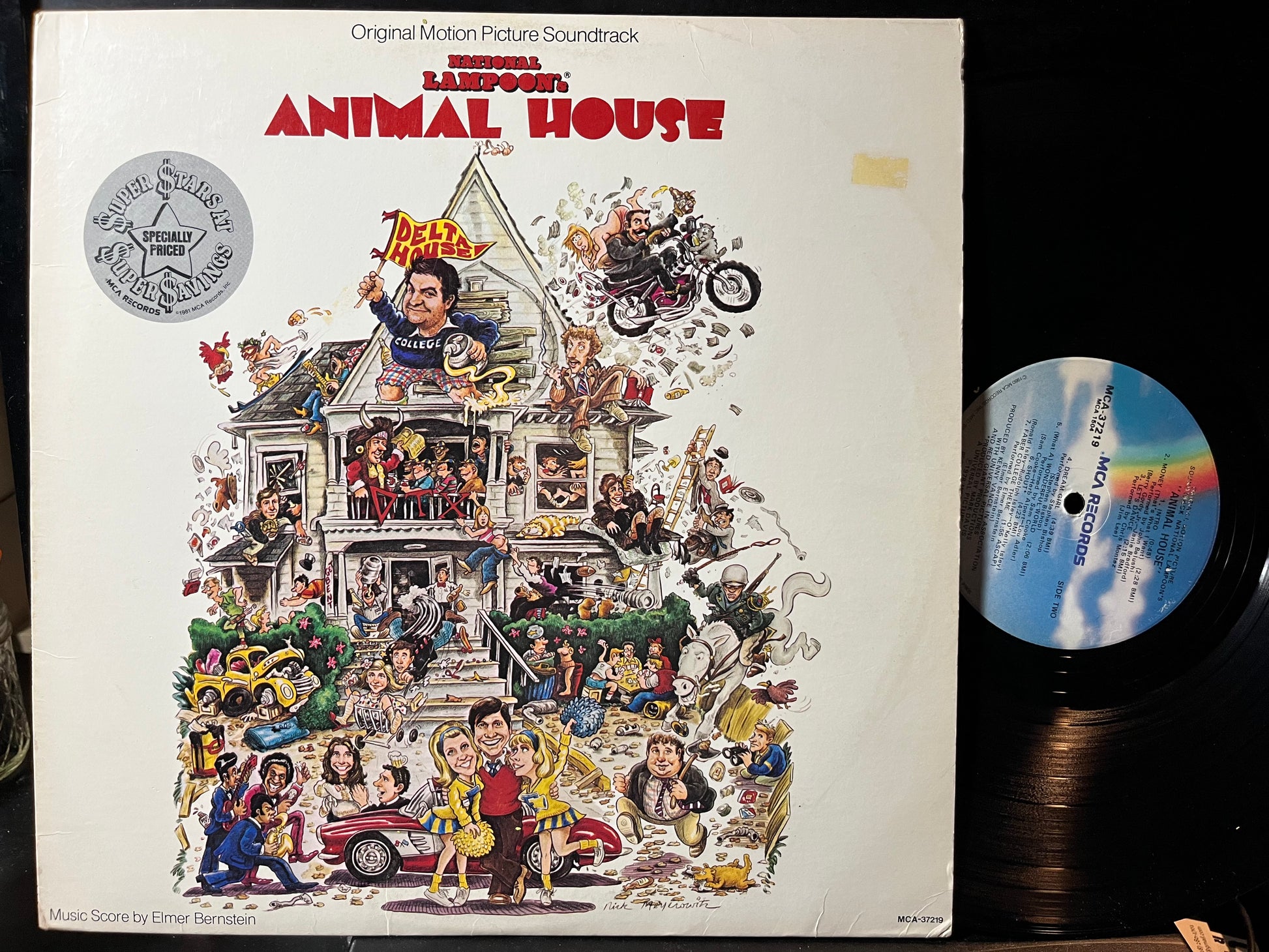 Various - National Lampoon's Animal House (Original Motion Picture Soundtrack) (VINYL) | Very Good Plus Plus (VG++) Excellent (EX) - SOUNDTRACK / USED *VERY GOOD++*