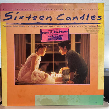 Sixteen Candles: Music From The Original Motion Picture Soundtrack (VINYL) | Very Good Plus (VG+) Excellent (EX) - SOUNDTRACK / USED *VERY GOOD+*