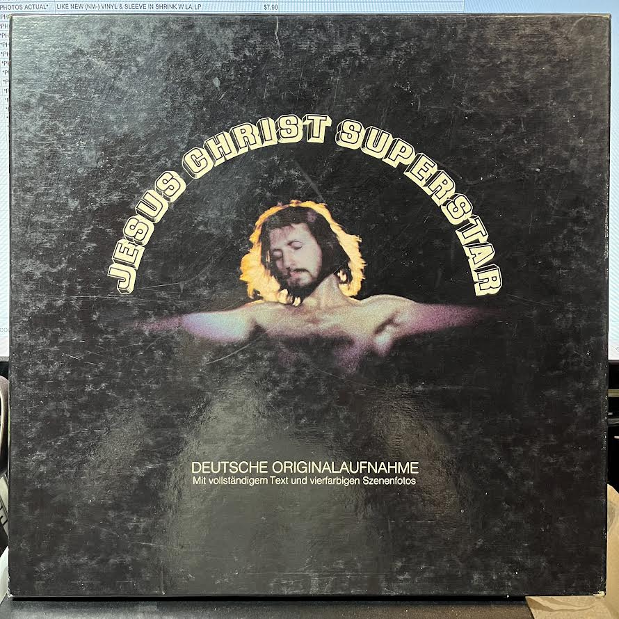 Jesus Christ Superstar (Deutsche Originalaufnahme) (2xVINYL BOX) | Very Good Plus (VG+) Excellent (EX) - SOUNDTRACK / USED *VERY GOOD+*
