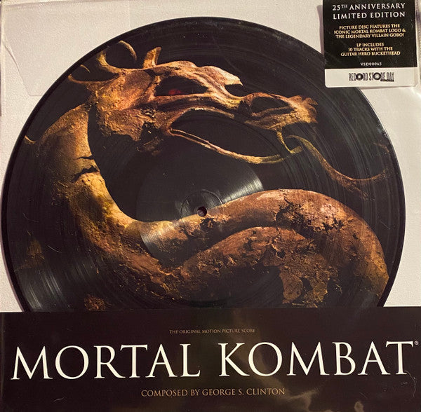 Mortal Kombat (Original Motion Picture Score) (VINYL) | Very Good Plus (VG+) Excellent (EX) - SOUNDTRACK / USED *VERY GOOD++*