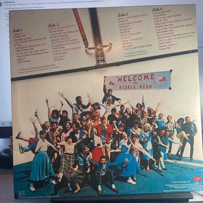Various - Grease (The Original Soundtrack From The Motion Picture) (2xVINYL) | Very Good Plus (VG+) Excellent (EX) - SOUNDTRACK / USED *VERY GOOD+*