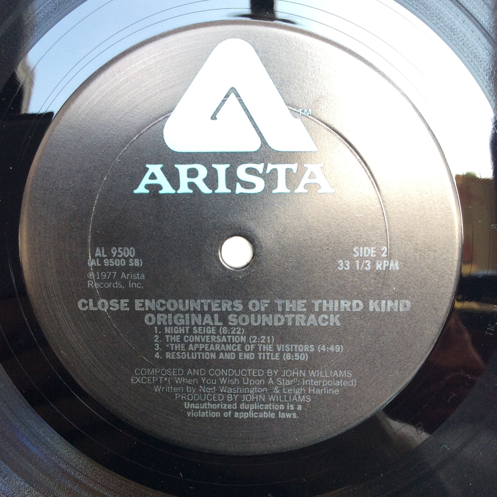Close Encounters Of The Third Kind (Original Motion Picture
