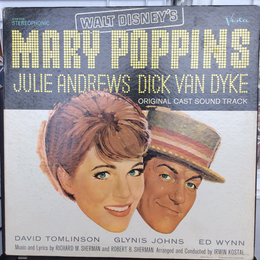 Mary Poppins (Original Cast Sound Track) (VINYL) | Very Good Plus Plus (VG++) Very Good Plus (VG+) - SOUNDTRACK / USED *VERY GOOD++*