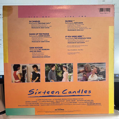 Sixteen Candles: Music From The Original Motion Picture Soundtrack (VINYL) | Very Good Plus (VG+) Excellent (EX) - SOUNDTRACK / USED *VERY GOOD+*