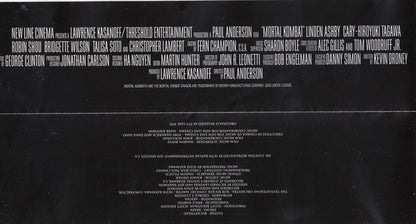 Mortal Kombat (Original Motion Picture Score) (VINYL) | Very Good Plus (VG+) Excellent (EX) - SOUNDTRACK / USED *VERY GOOD++*