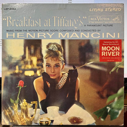 Breakfast At Tiffany's (Music From The Motion Picture Score) (VINYL) | Very Good Plus Plus (VG++) Excellent (EX) - SOUNDTRACK / USED *VERY GOOD++*