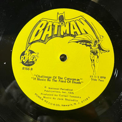 Unknown Artist - Batman (VINYL) | Very Good (VG) Excellent+ (EX+) - SOUNDTRACK / USED *VERY GOOD*