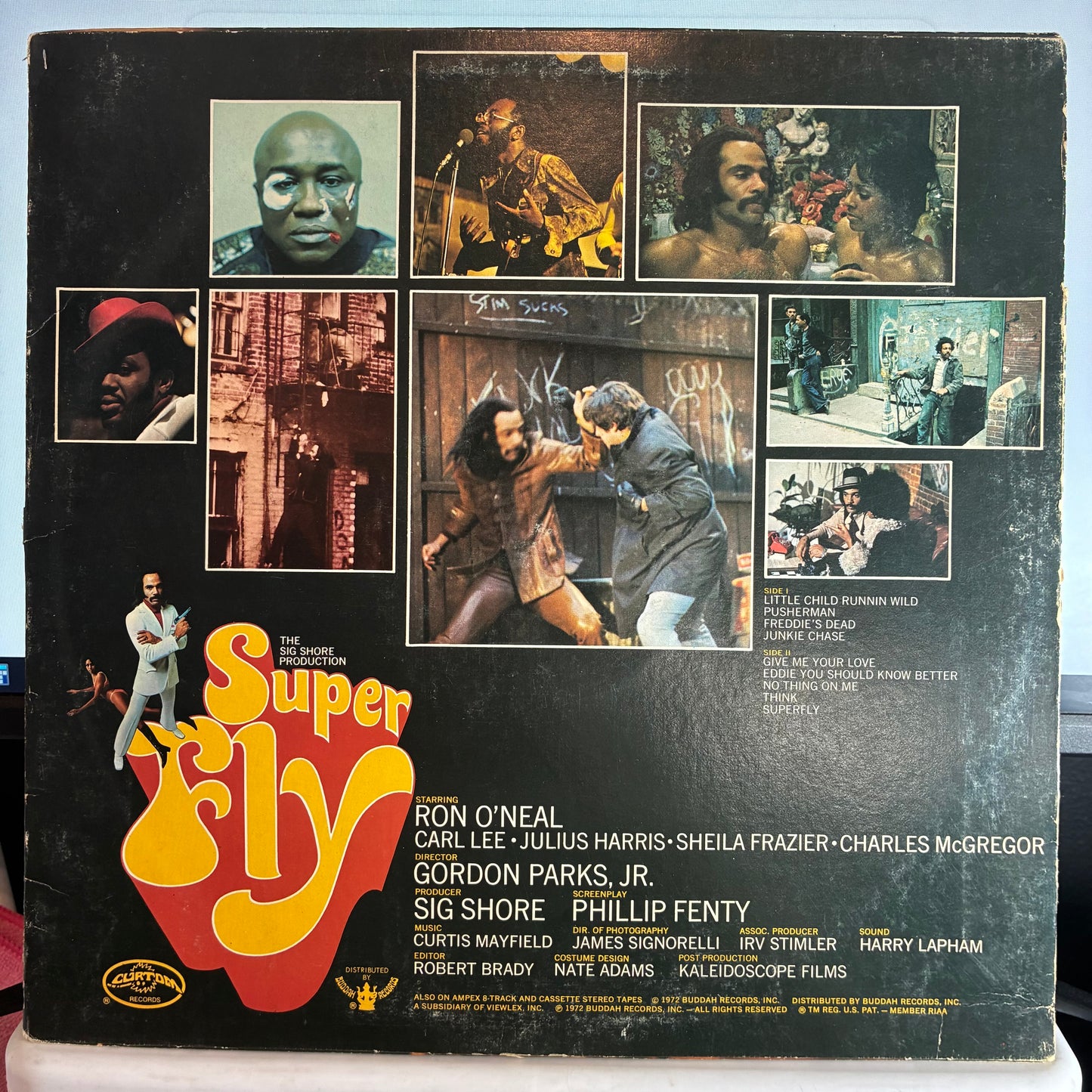 Curtis Mayfield - Super Fly (The Original Motion Picture Soundtrack) (VINYL) | Very Good (VG) Very Good Plus (VG+) - SOUNDTRACK / USED *VERY GOOD*