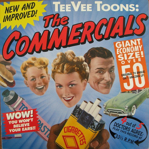 TeeVee Toons: The Commercials (VINYL) | Very Good (VG) Excellent (EX) - SOUNDTRACK / USED *VERY GOOD*