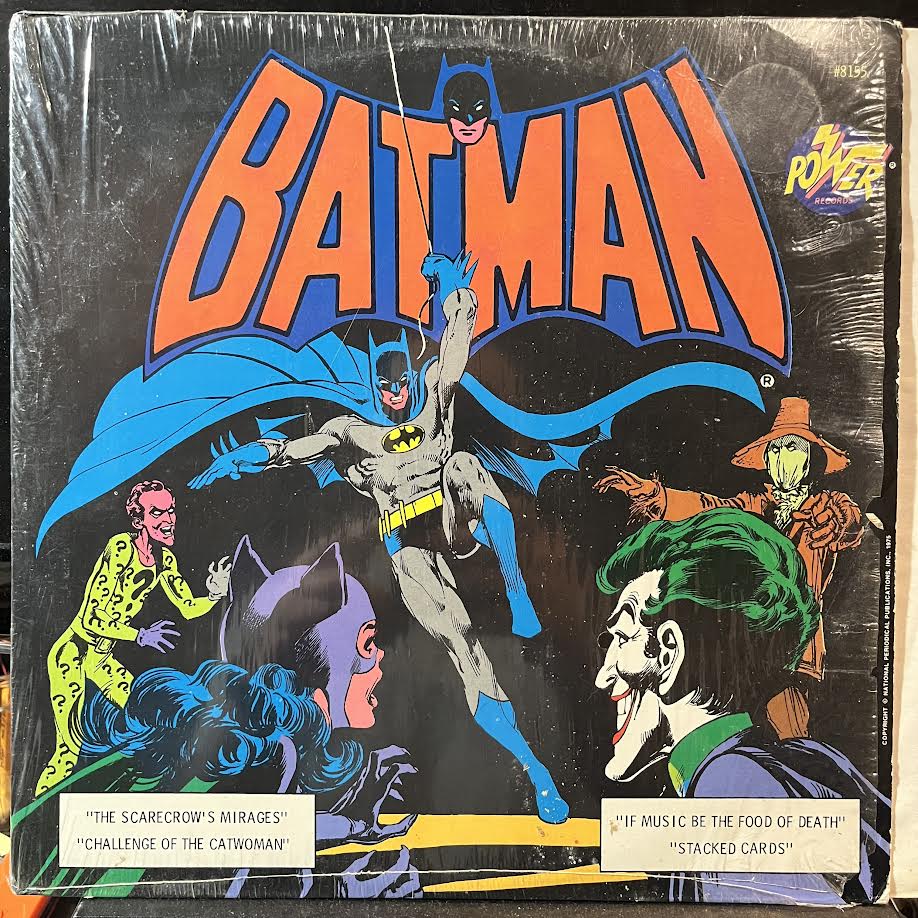 Unknown Artist - Batman (VINYL) | Very Good (VG) Excellent+ (EX+) - SOUNDTRACK / USED *VERY GOOD*