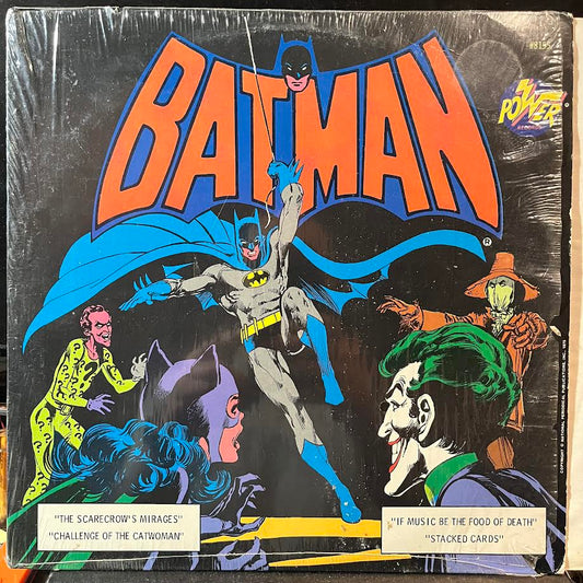 Batman (VINYL) | Very Good (VG) Excellent+ (EX+) - SOUNDTRACK / USED *VERY GOOD*