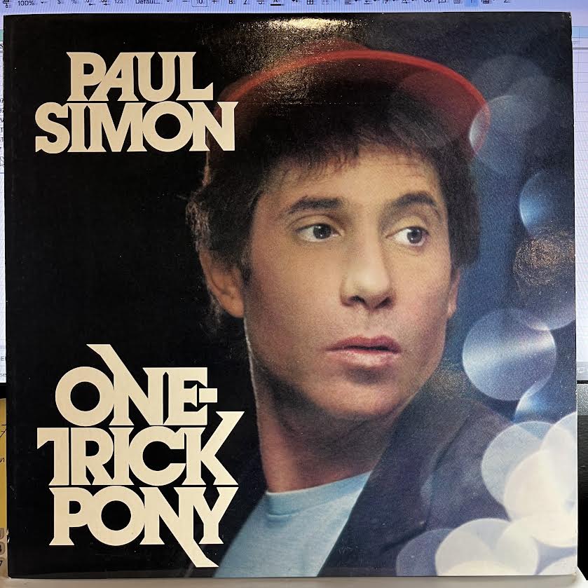 Paul Simon - One-Trick Pony *SPECIALTY 1980* | Near Mint (NM) Near Mint (NM) - SOUNTRACK / USED *NEAR MINT*