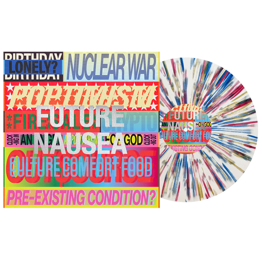 SPANISH LOVE SONGS - Future Nausea [White W/ Blue, Red & Gold Splatter] |