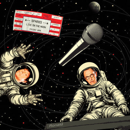 Sparks - Sparks Live on the Moon [Explicit Content] (Marble Colored Vinyl) (2 Lp's) |