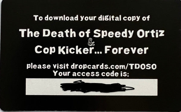 The Death Of Speedy Ortiz & Cop Kicker .​.​.​Forever | Mint (M) Mint (M)