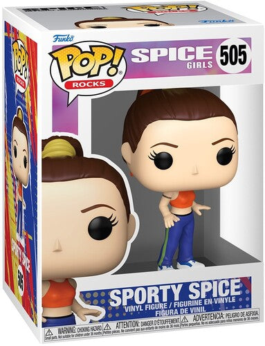 Spice Girls - Funko POP! Rocks: Spice Girls - Sporty Spice (Wannabe) (Vinyl Figure, Collectible) |
