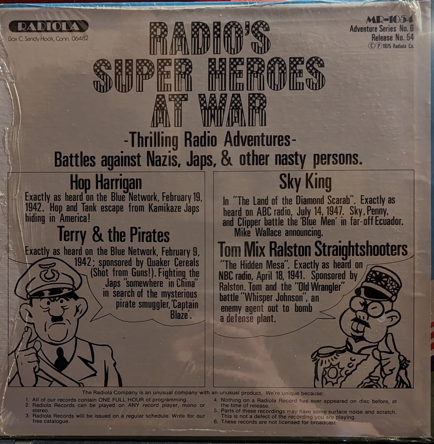 Various Radio's Super Heroes At War *SEALED* LP Mint (M) Near Mint (NM or M-)