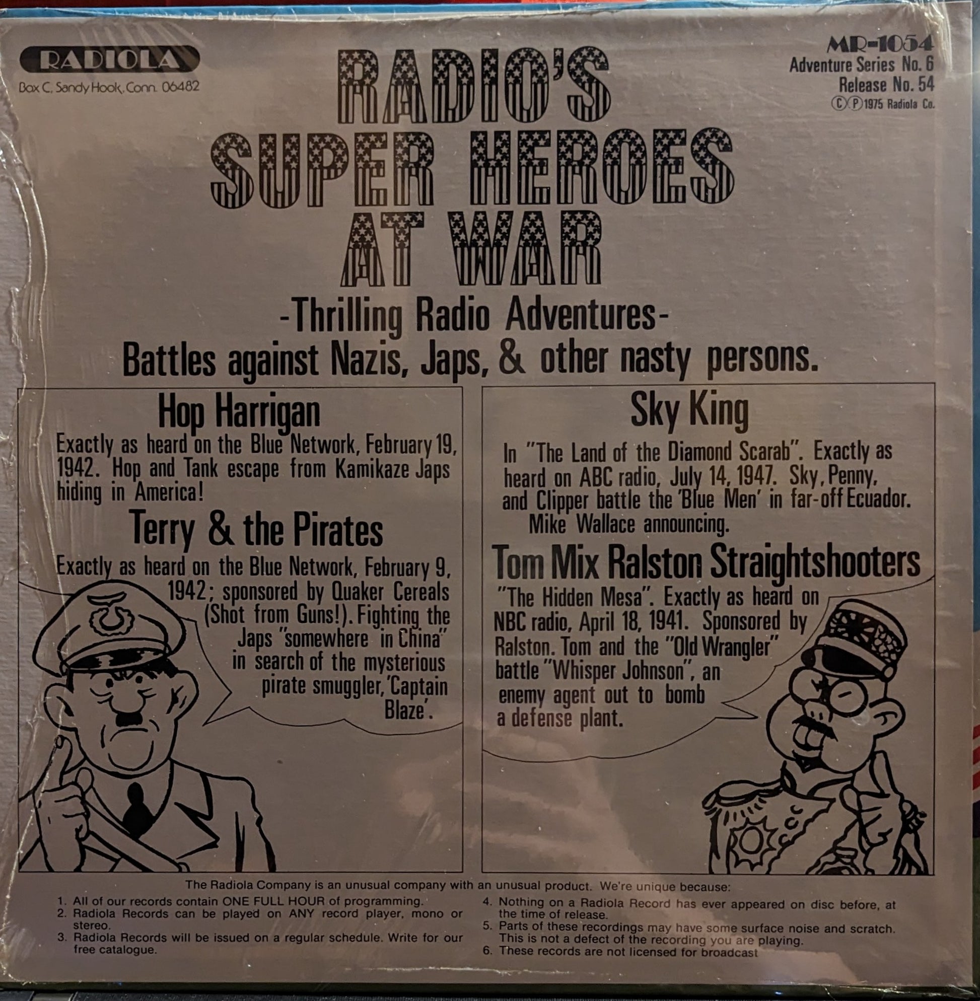 Various - Radio's Super Heroes At War *SEALED* | Mint (M) Near Mint (NM) - SPOKEN WORD *SEALED*