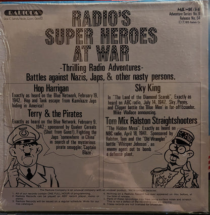 Various - Radio's Super Heroes At War *SEALED* | Mint (M) Near Mint (NM) - SPOKEN WORD *SEALED*