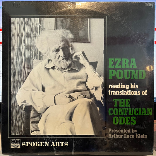 Ezra Pound Reading His Translations Of The Confucian Odes | Mint (M) Near Mint (NM)