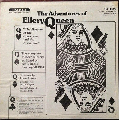 No Artist - The New Adventures Of Nero Wolfe / The Adventures Of Ellery Queen | Mint (M) Near Mint (NM) - SPOKEN WORD *SEALED*
