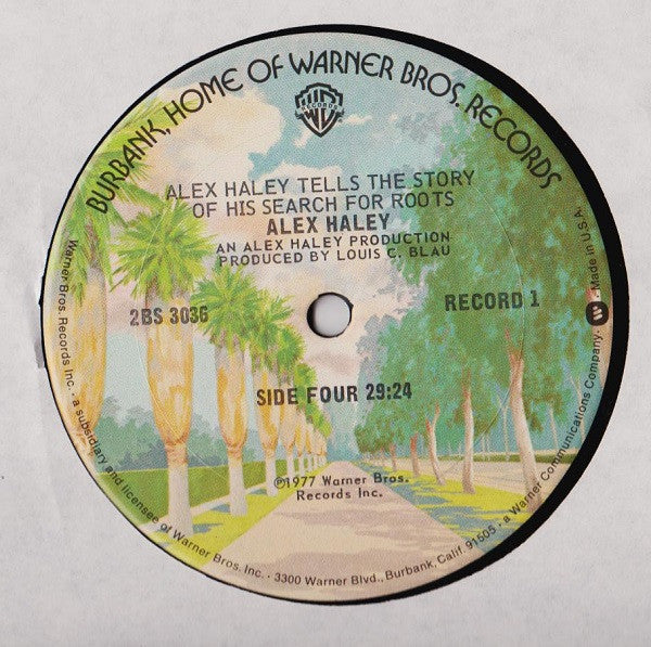 Alex Haley - Tells The Story Of His Search For Roots | Excellent (EX) Excellent (EX) - SPOKEN WORD / USED *EXCELLENT+*