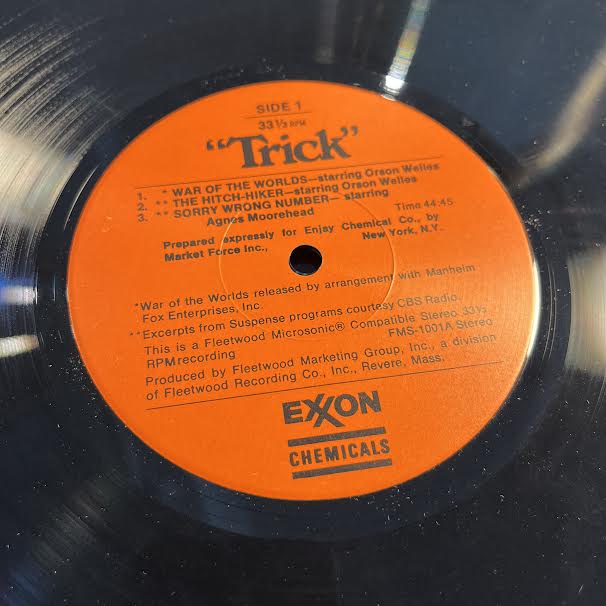 Trick / Treat (VINYL) | Near Mint- (NM-) Excellent (EX) - SPOKEN WORD / USED *NEAR MINT-*