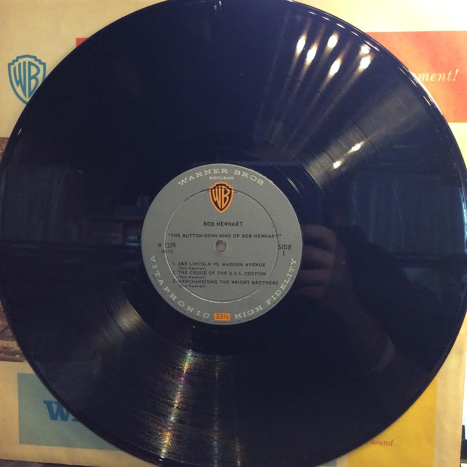 The Button-Down Mind Of Bob Newhart (VINYL) | Near Mint (NM) Excellent (EX) - SPOKEN WORD / USED *NEAR MINT*