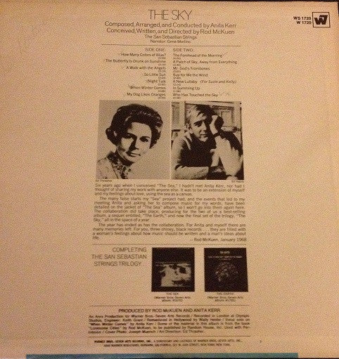 The San Sebastian Strings - The Sky *SHRINK* | Near Mint (NM) Near Mint (NM) - SPOKEN WORD / USED *NEAR MINT*